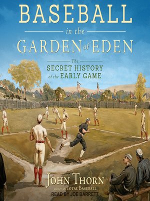 cover image of Baseball in the Garden of Eden